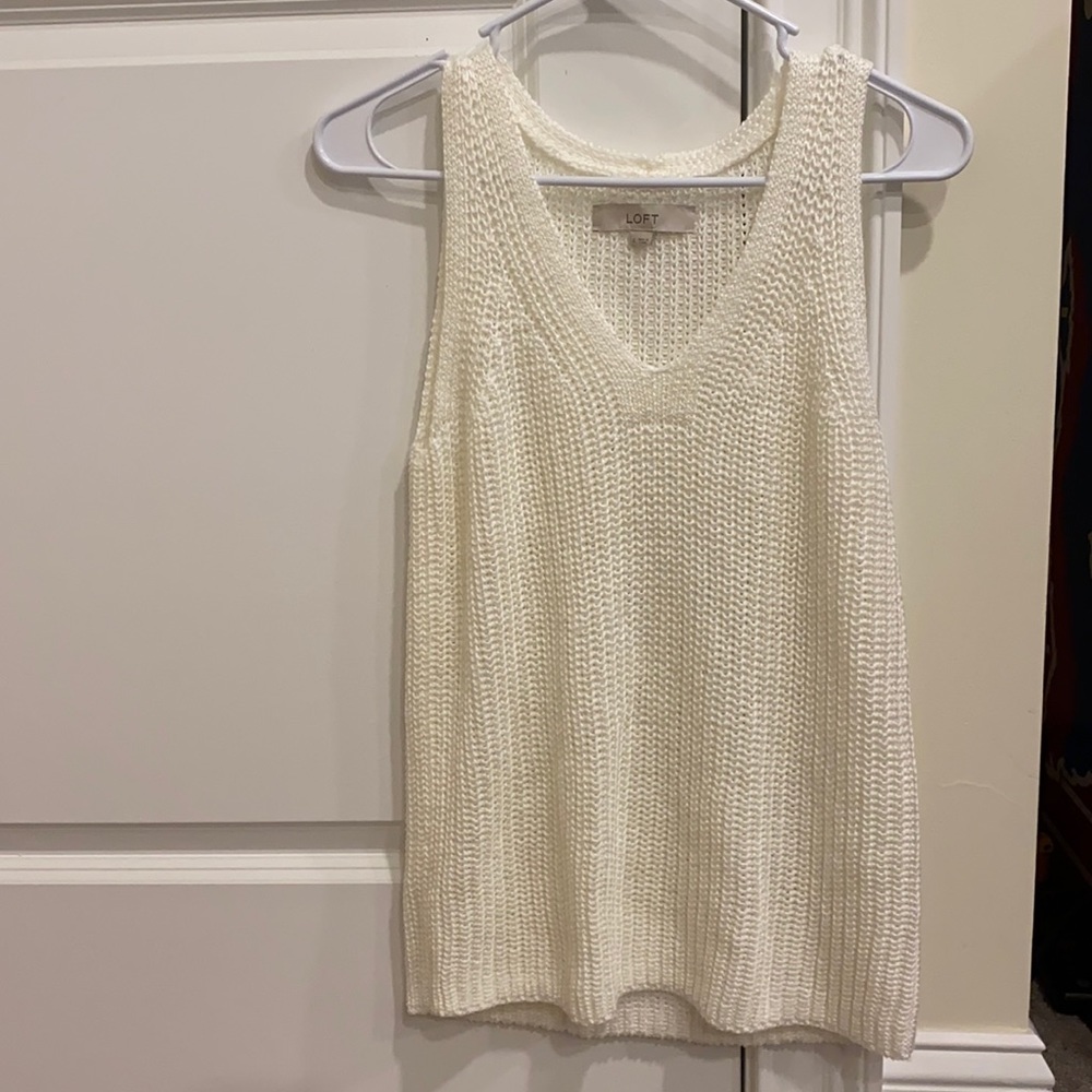 LOFT sweater tank